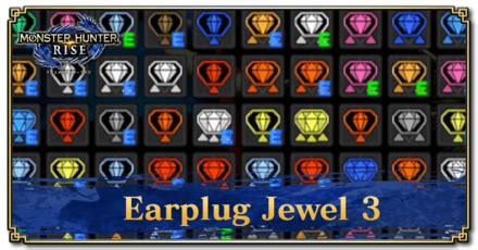 mhw earplug jewel.